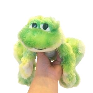 Ganz Webkinz Green Tie Dye Frog Plush Toy (No Code)